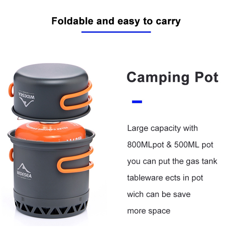 Camping Cooking Equipment Electric - L68AWIDESEA посуда для кемпинга, набор для