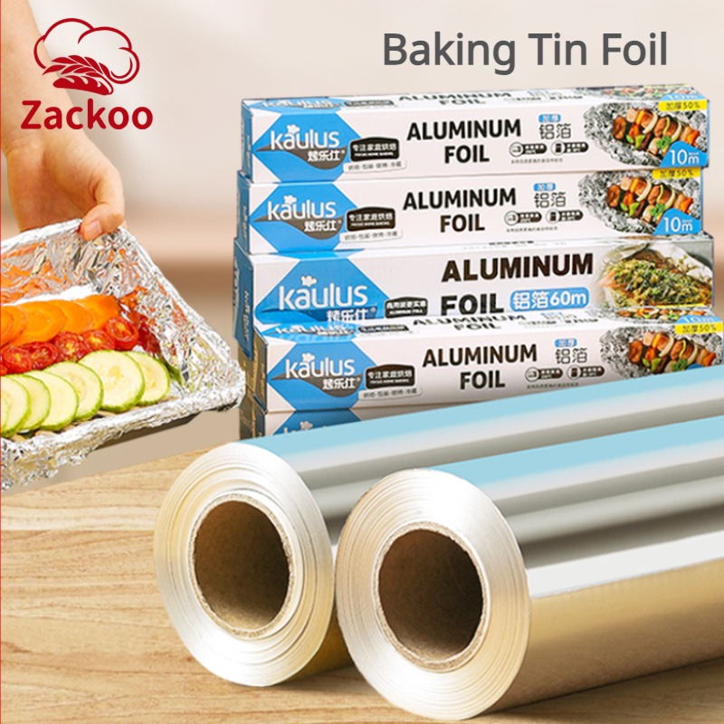 Aluminum Foil Heavy Duty - Zackoo 10/20/40 м алюминиевая фольга для