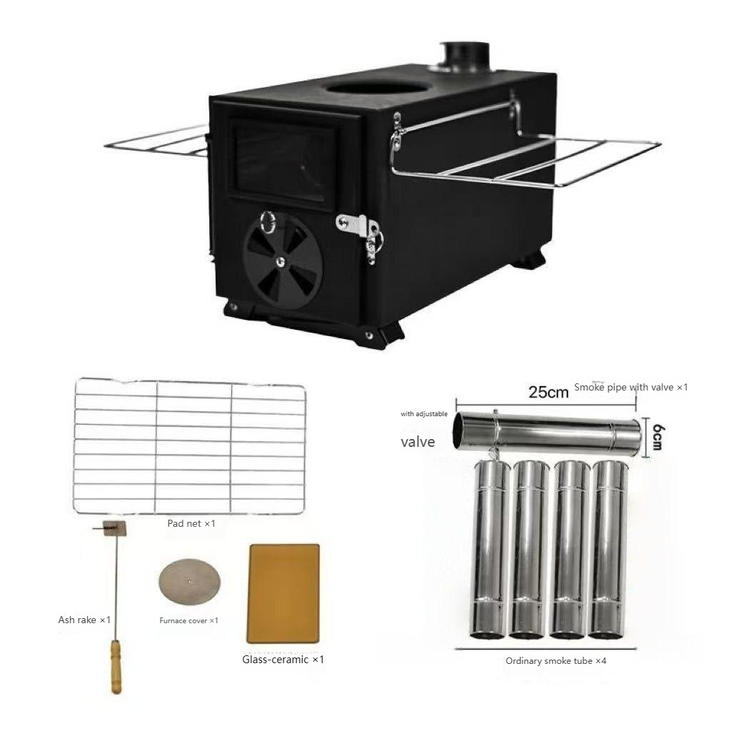 Camping Cooking Area - Новая походная печь из углеродистой стали