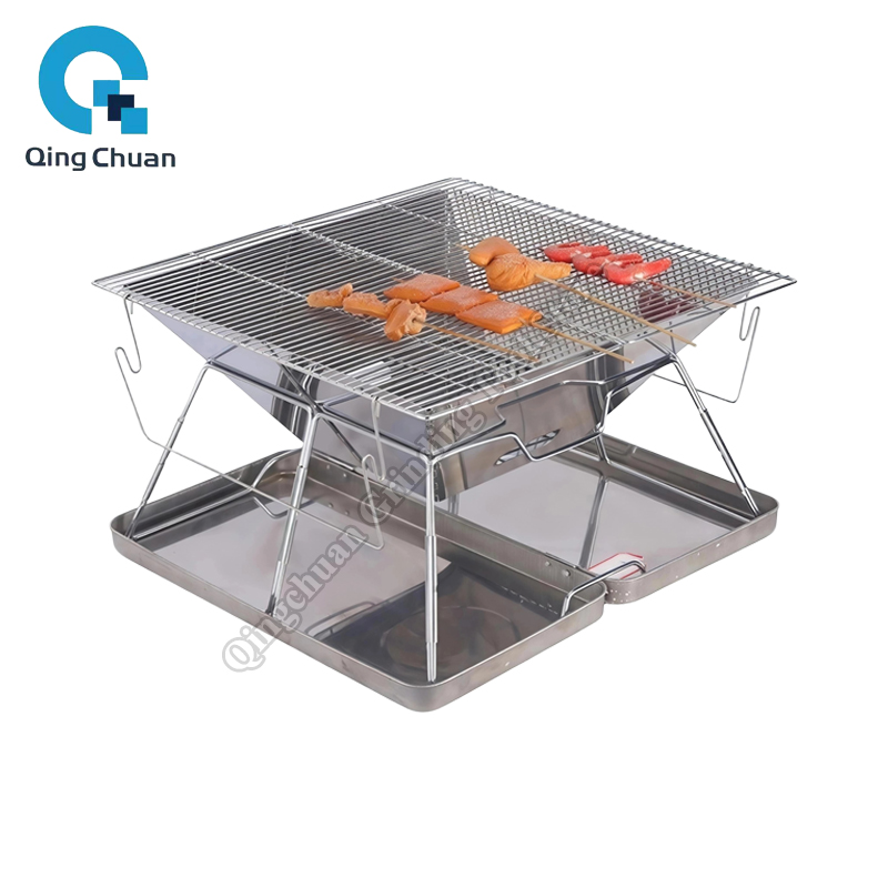Camping Cooking Area - Складной гриль-печь для кемпинга из нержавеющей