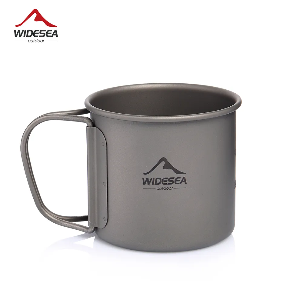 Camping Cooking And Dining Set - Подборка AliExpress Туристическая кружка Widesea, титановая