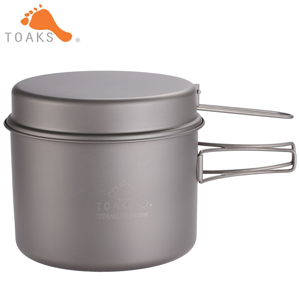 Набор посуды TOAKS, сверхлегка – обзор и цена Camping Cooking Pan Set