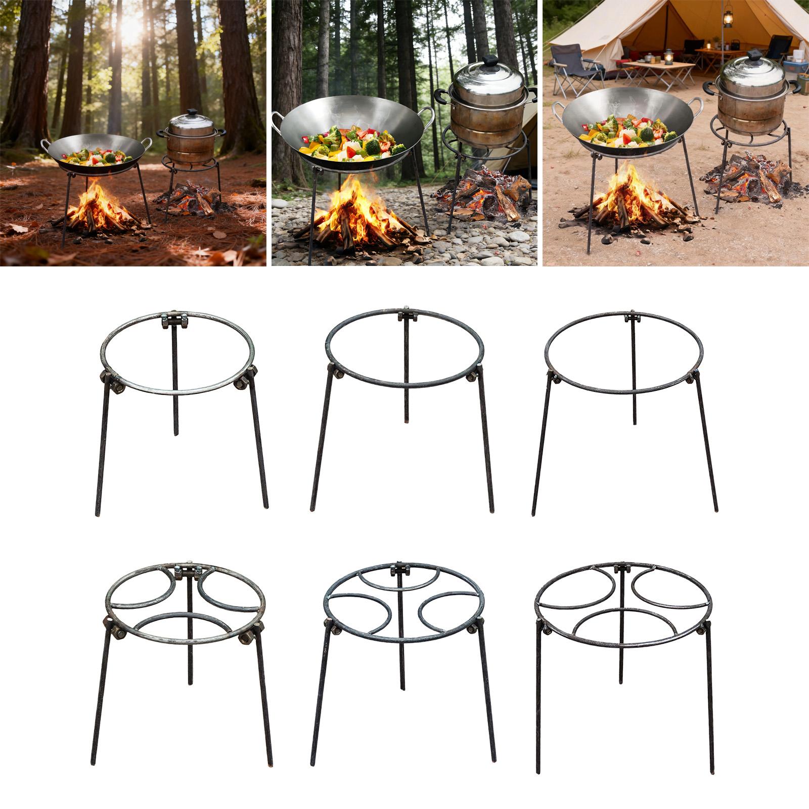 Трехногая подставка для костра – обзор и цена Camping Cooking Dutch Oven