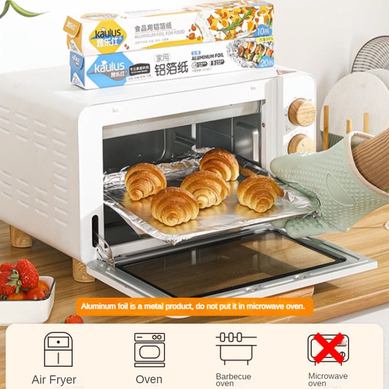 Zackoo 10/20/40 м алюминиевая  – обзор и цена Aluminum Foil Heavy Duty