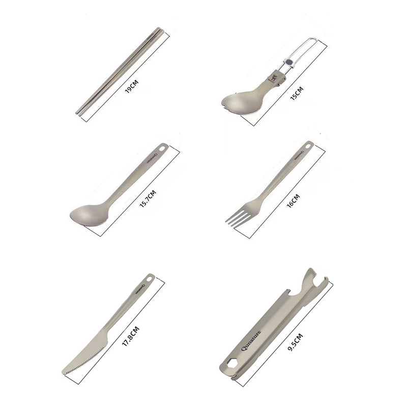 Титановая ложка-вилка для кемп – обзор и цена Camp Spork Set