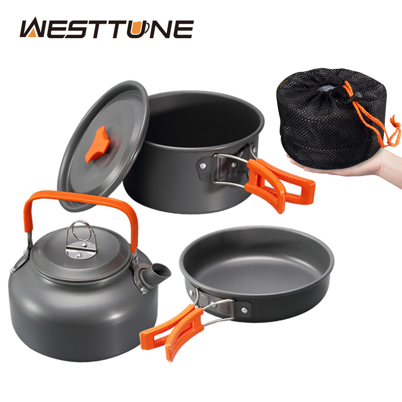 WESTTUNE набор посуды для кемп – обзор и цена Campfire Cooking Anime