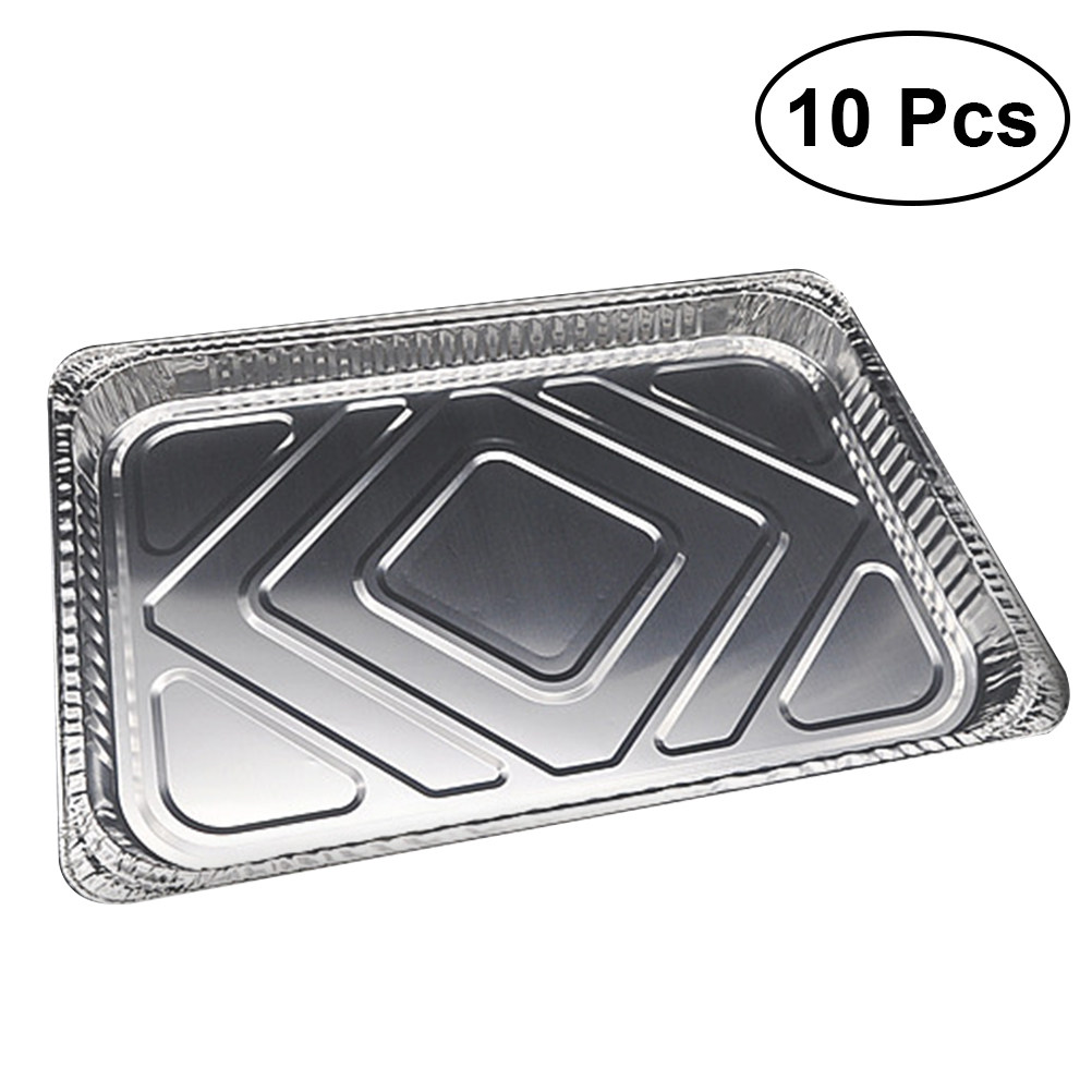 10 шт. прочных одноразовых под – обзор и цена Aluminum Foil Heavy Duty