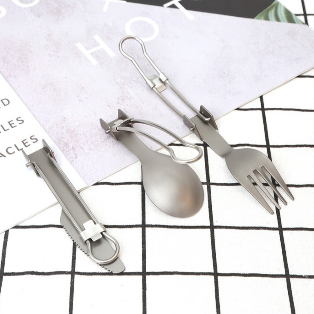 Полуполированный титановый скл – обзор и цена Camp Spork Set