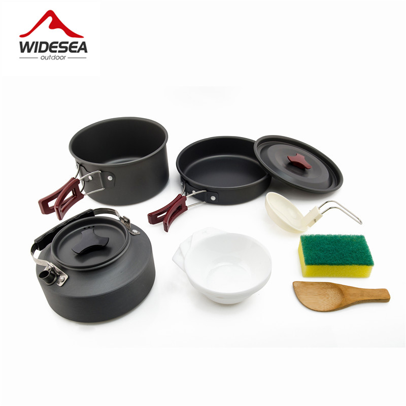Набор посуды Widesea для кемпи – обзор и цена Camping Cooking Set Jetboil