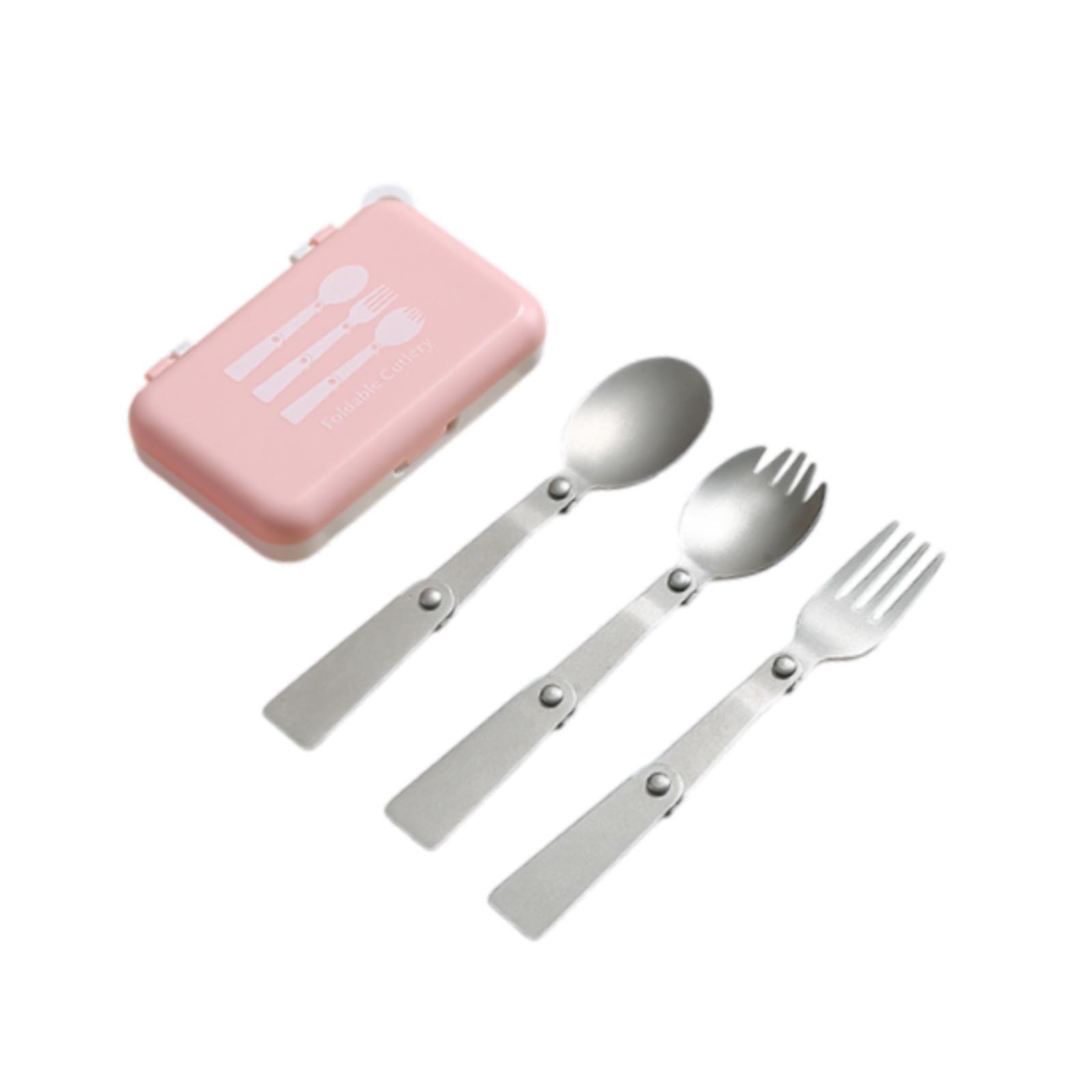 Набор складных столовых прибор – обзор и цена Camp Spork Set