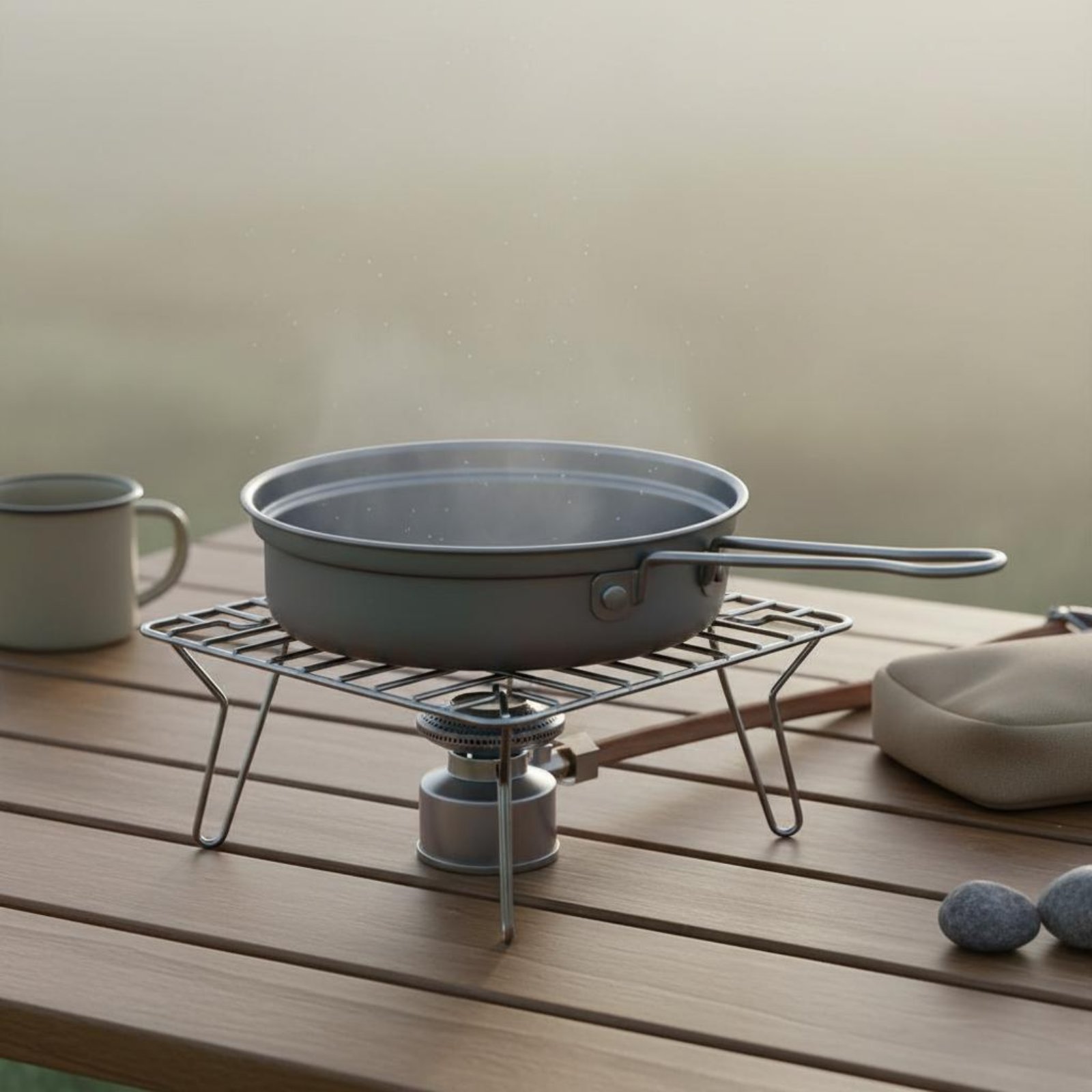 Набор металлической посуды для – обзор и цена Camping Cooking And Dining Set